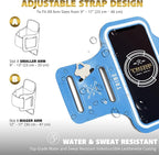 TRIBE Water Resistant Cell Phone Armband Case Running Holder - Image 4