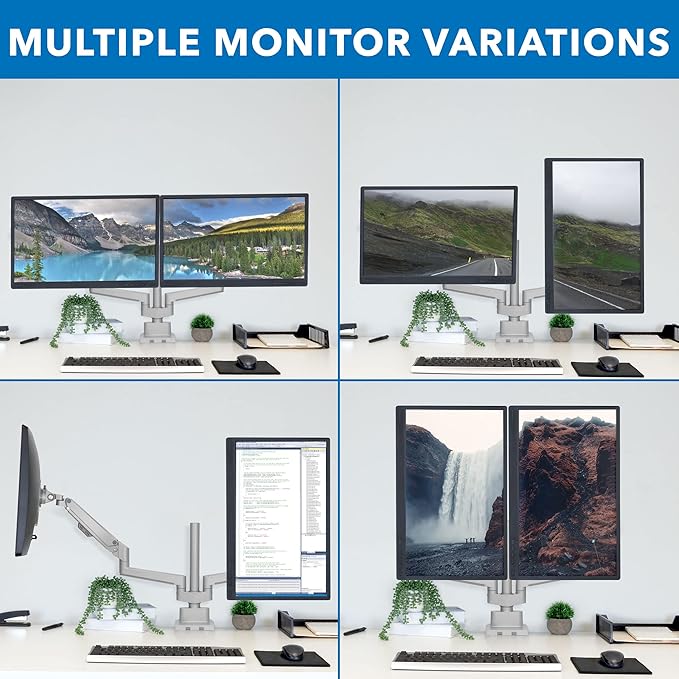 Mount-It! Dual Monitor Mount - Image 3