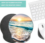 Mouse Pad with Wrist Support, Ergonomic Mouse Pad with Memory Foam Wrist Rest - Image 4