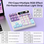 BOYI TD31Pro Mechanical Number Pad, RGB HotSwap Numpad - Image 3
