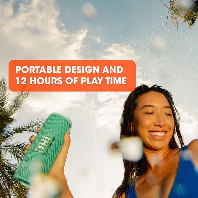 JBL Flip 6 - Portable Bluetooth Speaker, powerful sound and deep bass, IPX7 - Image 5