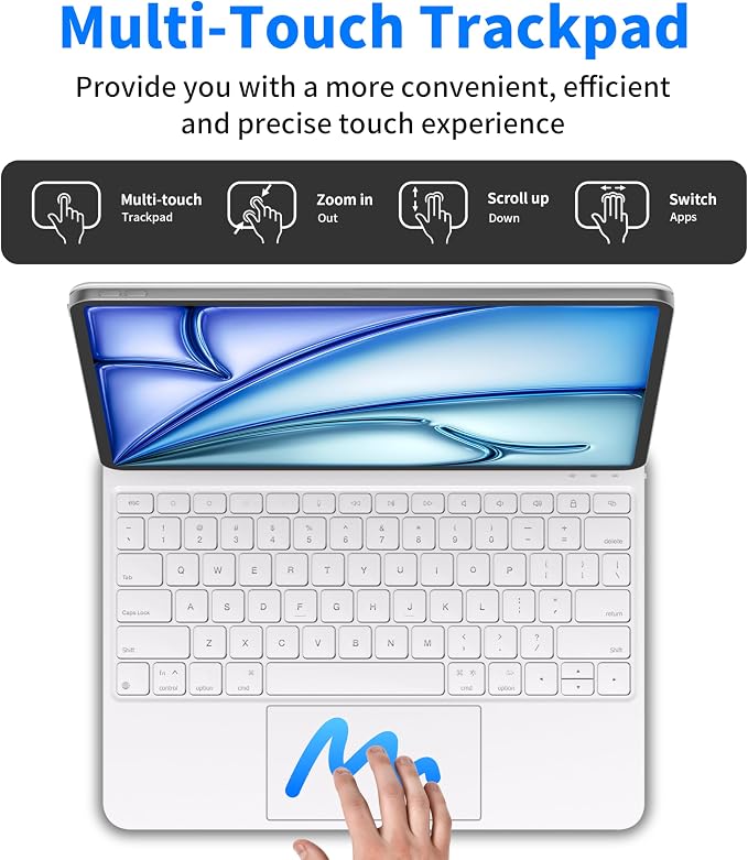 iPad Air 13 Inch Case Keyboard & iPad Pro 12.9 inch Magic Keyboard - Image 6