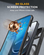 Miracase Magnetic for iPhone 16e Case Full-Body Phone - Image 4