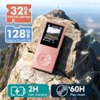 32GB MP3 Player with Bluetooth 5.3, Portable Music Player with Speaker - Image 4