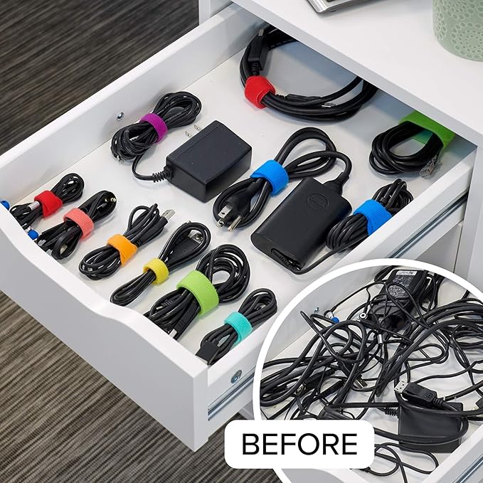 Wrap-It Storage Cable Management Value Pack - Image 2