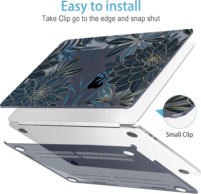 Mektron for 2025 M4 MacBook Air 13.6 Inch A3240 Case Fits 2023 A2681 M2 2024 - Image 3