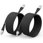 USB C iPhone Charger 10FT 2Pack, Long USB C to Lightning Cable Braided Type C by OHBOX