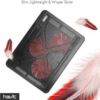 Havit HV-F2056 15.6-17 Inch Laptop Cooler Cooling Pad - Image 3