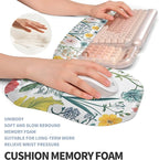 2-in-1 Ergonomic Set, Wave Keyboard Wrist Rest and Massage Slope Mouse Pad - Image 4