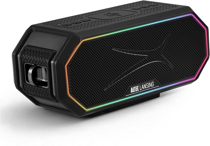 Altec Lansing Loud Portable Speakers Bluetooth Wireless Waterproof by ALTEC