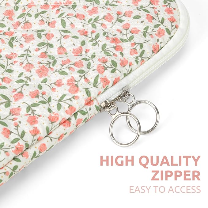 Puffy Laptop Sleeve 13-15.6 Inch Cute Quilted Laptop Protective Case Padded - Image 6