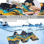 The Starry Night Desk Mat, Large Vincent Van Gogh Oil Painting Gaming Keyboard - Image 4