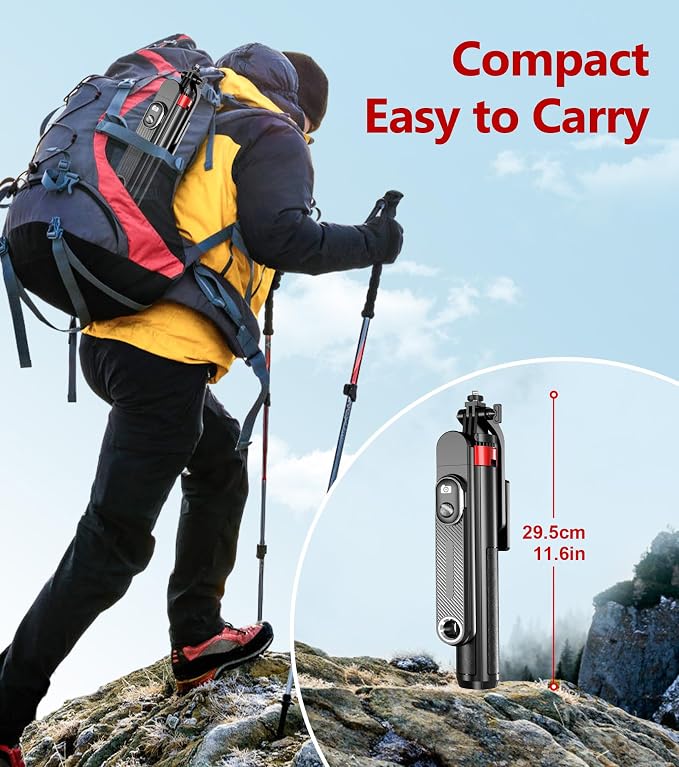 Huryfox Selfie Stick Phone Tripod - Image 6
