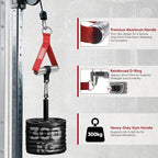 FitBeast Aluminum Exercise Handles & Lifting Straps Set - Image 2