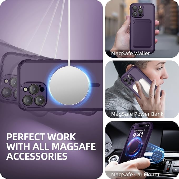 BERFY Magnetic for iPhone 16 Pro Max Case, Compatible - Image 6
