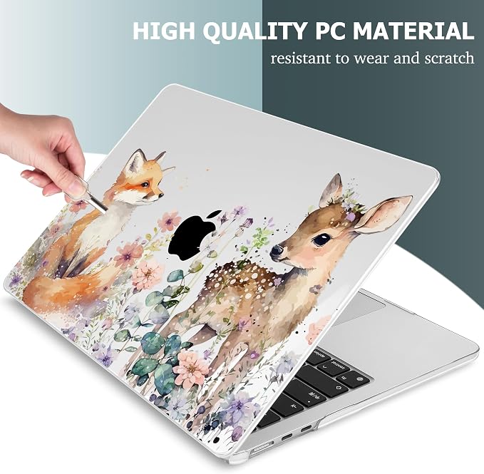 Mektron for 2025 M4 MacBook Air 13.6 Inch A3240 Case Fits 2023 A2681 M2 2024 - Image 7