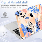 May Chen for New MacBook Pro 13 Case 2022 2020 Release, Plastic Crystal Hard - Image 8