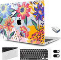 MEEgoodo for MacBook Air 13.3 inch Case 2021 2020 2019 2018 A2337 M1 A2179 A1932 by MEEgoodo