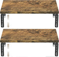 ECOLOVI Adjustable Wood Computer Monitor Stand Riser by ECOLOVI