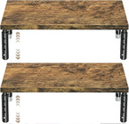 ECOLOVI Adjustable Wood Computer Monitor Stand Riser by ECOLOVI