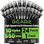 GEARit Cat 6 Ethernet Cable Pack by GEARit