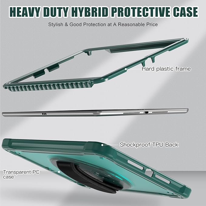 ZenRich Clear Case for iPad 9th/8th/7th Generation 10.2 inch 2021/2020/2019 - Image 9
