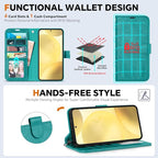 TUCCH Case Wallet for Galaxy S25 Plus, Detachable RFID Blocking 4 Card Holder - Image 5