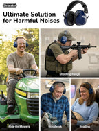 Dr.meter Ear Protection Ear Muffs, 31dB Noise Cancelling Headphones - Image 5