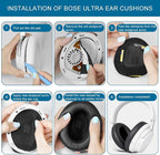 GEVO Earpads Replacement for Bose QuietComfort Ultra, Ear Pads Cushions - Image 5