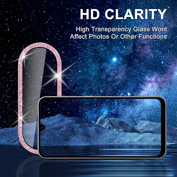 for Samsung Galaxy A26/A36/A56 Camera Lens Protector, Individual Metal Ring - Image 4