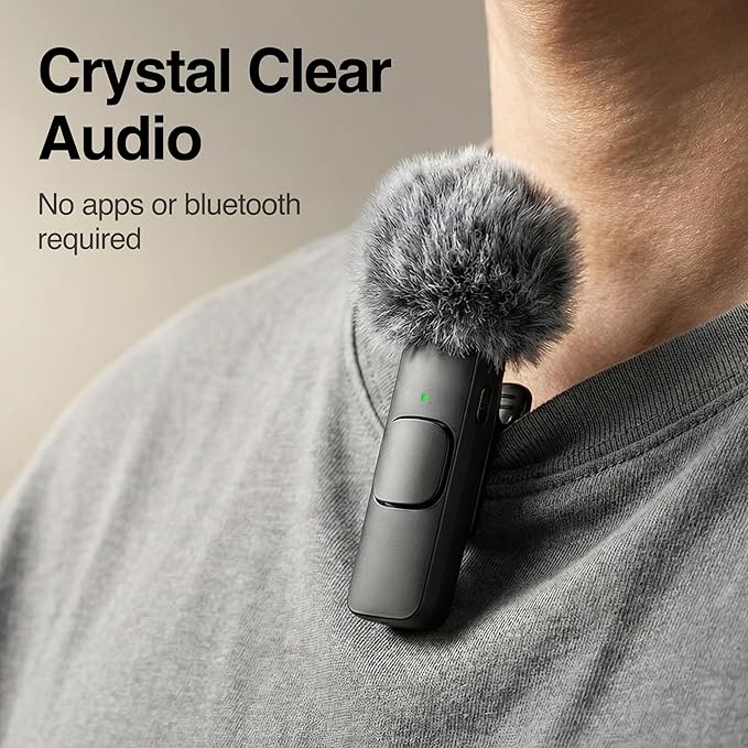 Mini Mic Pro – #1 Microphone for iPhone & Android, Wireless Mini Microphone - Image 2