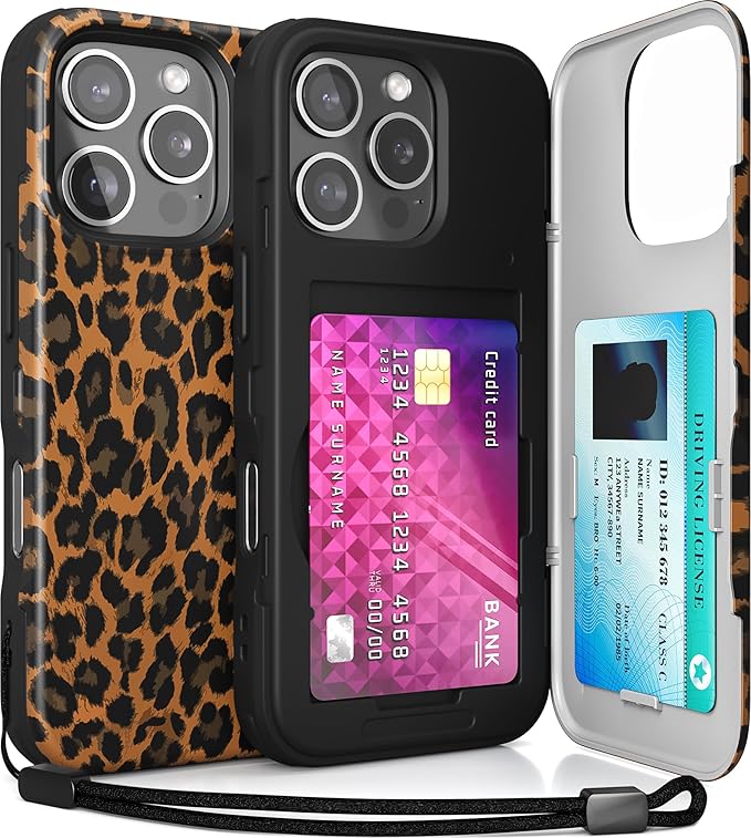 TORU CX Slim for iPhone 16 Pro Case Wallet | Protective Shockproof Heavy Duty by TORU