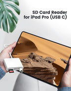 USB C SD Card Reader, USB-C to SD MicroSD XD Picture MS Memory Stick Cards - Image 6