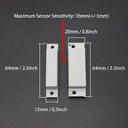 Magnetic Reed Switch NC NO COM Surface Mount Wired Door Window Contact Sensor - Image 2