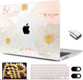 MEEgoodo for M4/M3/M2 MacBook Air 15.3 inch Case 2025 2024 2023, Case Fit Model by MEEgoodo