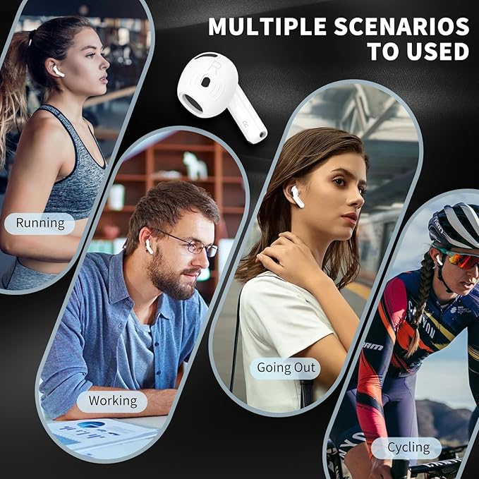 for AirPods 4 Ear Tips Covers Sport Anti Slip Anti Scratche Skin Soft Silicone - Image 7