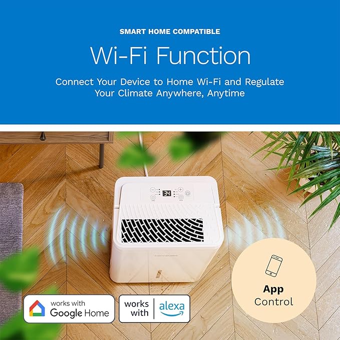 hOmeLabs 8 Pint Wi-Fi Dehumidifier - Image 8
