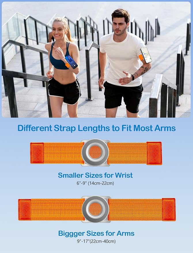 TOPGO Running Phone Holder for iPhone Magnetic Wrist Phone Holder, Magsafe - Image 3