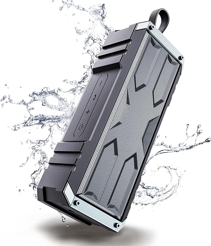 comiso Bluetooth Speaker, 5.3 Rugged Portable Speaker - Image 8