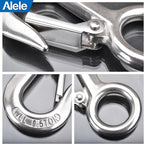 Alele 0.5T Crane Scale Grab Hooks, Slip Hooks, Stainless Steel Lifting Hook - Image 4