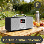 Lemega IR6 Internet Radio with Podcasts & Bluetooth Streaming, FM Stereo Radio - Image 5