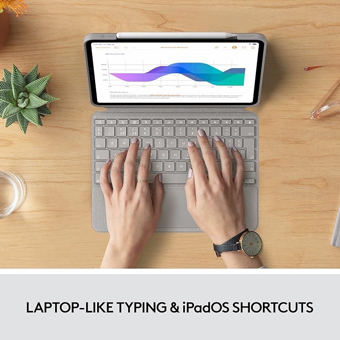 Logitech Combo Touch iPad Pro 11-inch Keyboard Case - Image 8