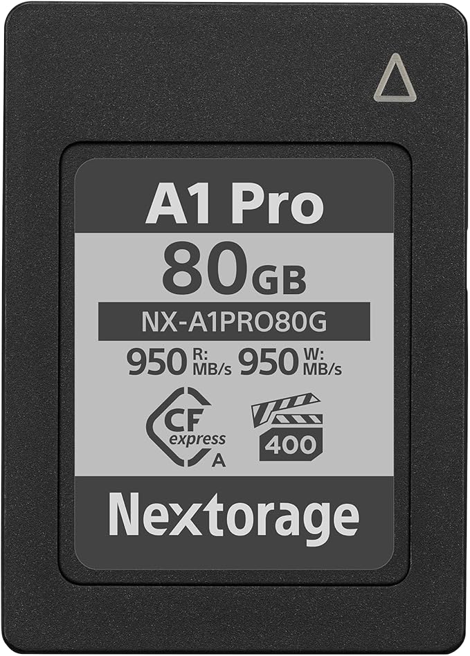 Nextorage Japan CFexpress Type A Card NX-A1PRO 80GB VPG 400 Urtla Fast Read by Nextorage