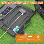 100W Portable Solar Panel for Power Station Generator, Foldable Solar Charger - Image 4