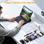USB Charging Station 50w10A 12 Ports Multiple Charging Block, USB C Strip - Image 4