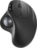 Nulea M501 Wireless Trackball Mouse, Rechargeable Ergonomic, Easy Thumb Control by Nulea