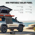 GRECELL Solar Generator with 40W Solar Panel Included, 230Wh Portable Power - Image 3