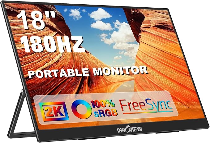 InnoView 2K 180HZ Portable Monitor by InnoView