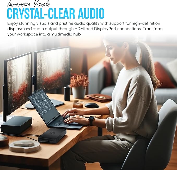 WD19S Dell Docking Station Dual Monitor - Image 6