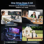 2TB External SSD, USB4 40Gbps Portable SSD 2TB - Image 9